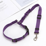 Adjustable Car Headrest Dog Leash – 2-in-1 Safety Harness & Travel Restraint