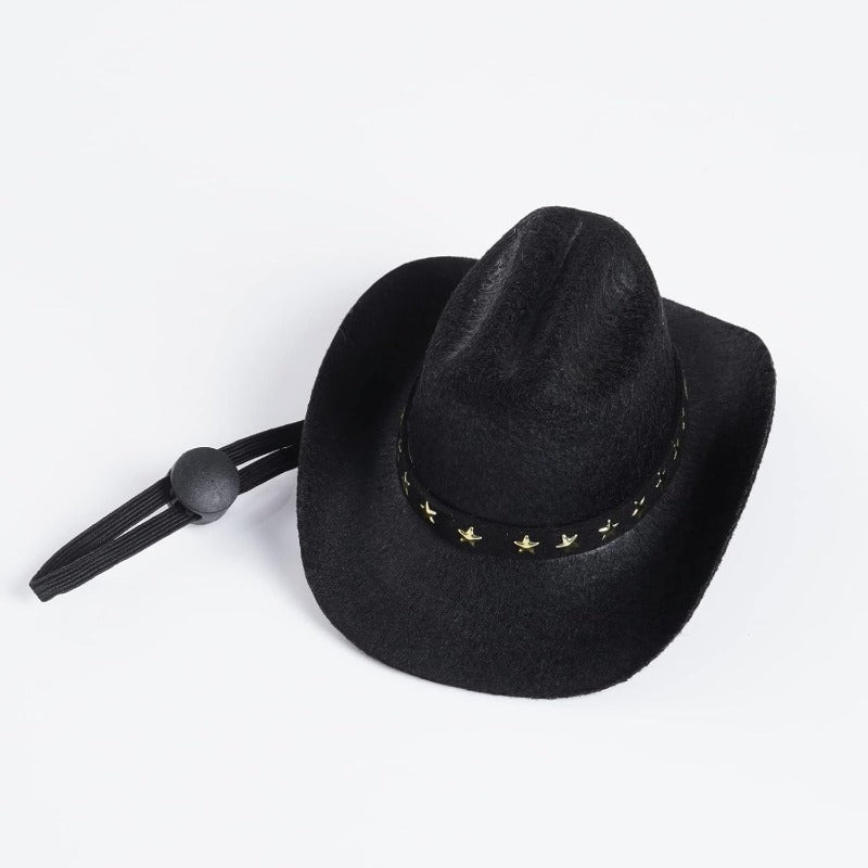 Western Pet Cowboy Hat & Bandana Costume Set