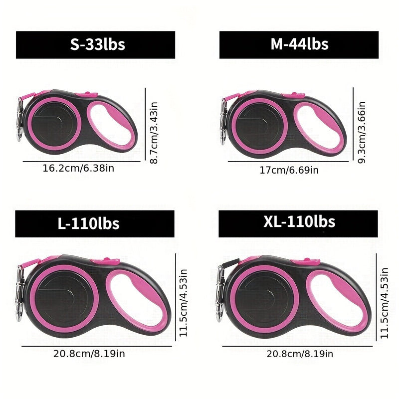 Retractable dog leash