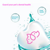 Enzymatic Pet Dental Care Kit with Soft Silicone Brushes