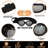 Protective Dog Helmet & Goggles Set