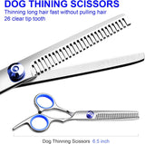 Professional 3 in1 Dog Grooming Scissors Kit