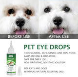 Relieve Itching & Irritation Pet Eye Drops for Dog & Cat Eyes
