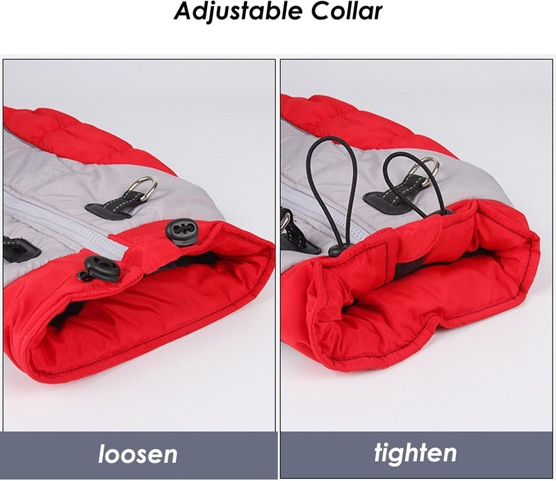 Winter Waterproof Dog Coat for Medium to Large Breeds
