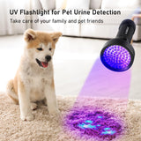 Ultraviolet Flashlight Black Light Urine Detector for Dog/Cat Urine