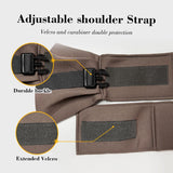 Hands-Free Pet Sling Carrier for Small Dogs & Cats
