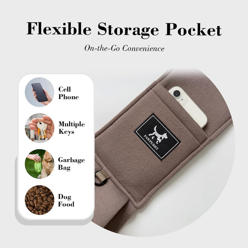 Hands-Free Pet Sling Carrier for Small Dogs & Cats