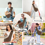 Hands-Free Pet Sling Carrier for Small Dogs & Cats