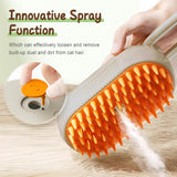 PuffEase Spritz defur comb