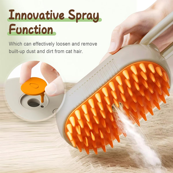 PuffEase Spritz defur comb