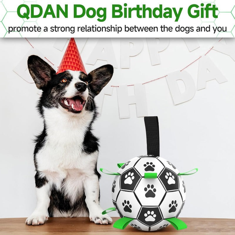 Interactive Floating Dog Soccer Ball