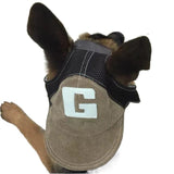 Adjustable Denim Dog Cap