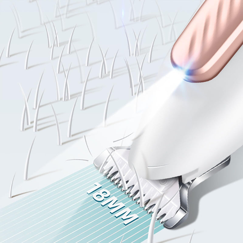 Silent LED Pet Grooming Trimmer