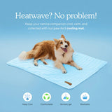 Portable Pet Cooling Mat – No Gel, No Freeze, Just Instant Relief