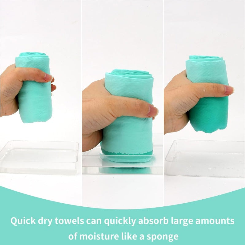Pet Quick-Dry PVA Shammy Towel Set