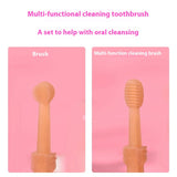 Enzymatic Pet Dental Care Kit with Soft Silicone Brushes
