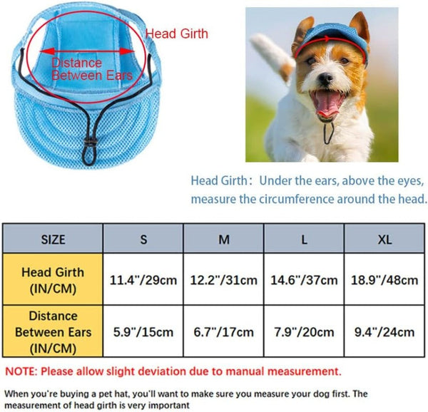 Breathable Mesh Pet Sun Hat
