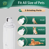 2-in-1 Pet Nail Clipper & Grinder with LED Quick Finder