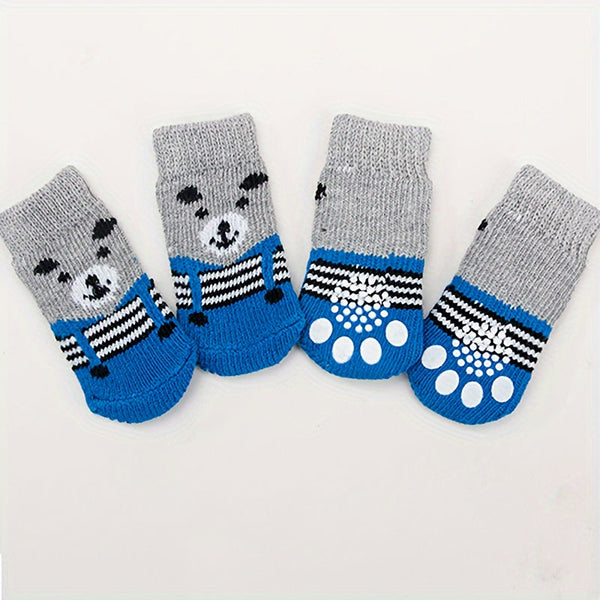 Cute Dog Socks 4pcs