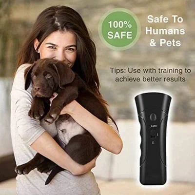 Ultrasonic Anti-Barking Dog & Animal Deterrent Device